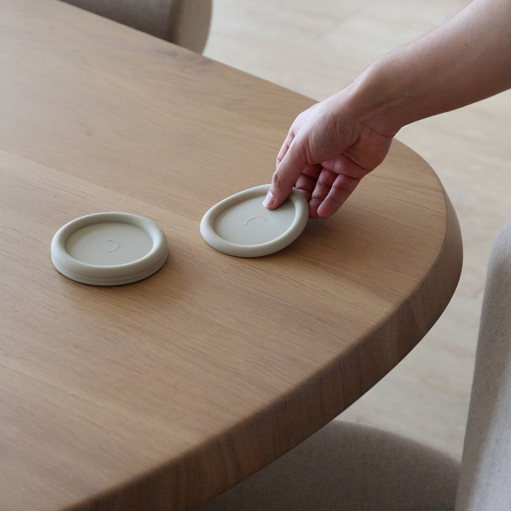 set of 4 coaster set silicone