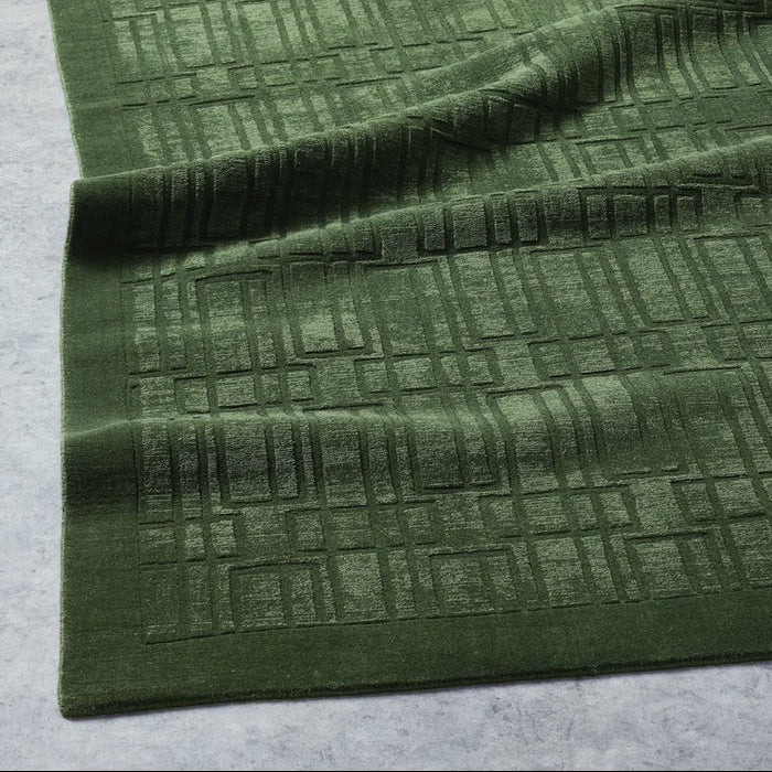Tait Embossed Rug - Watercress