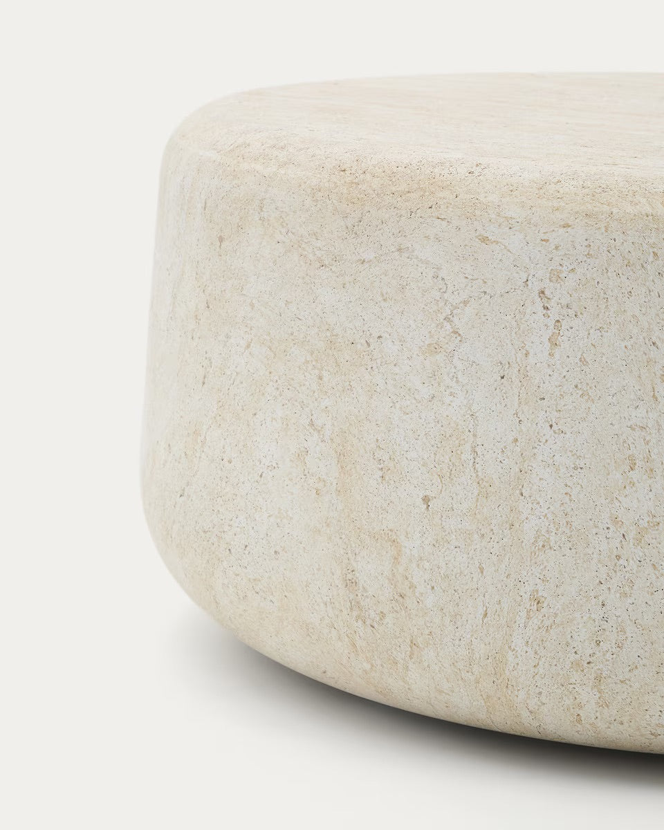 Close-up of a textured stone surface on a white background