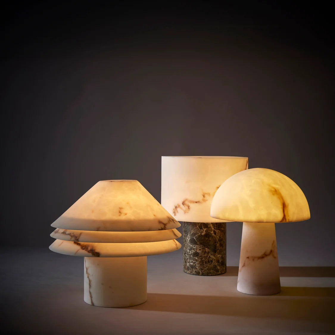 warm light desk side table lamp 