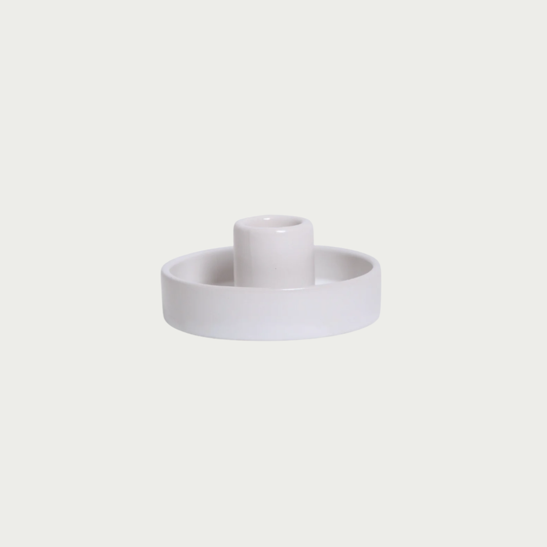 white candle holder ceramic for table scape wedding