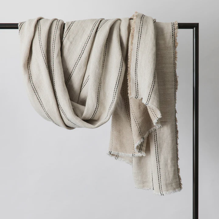 Mira Linen Throw - Ana - 150 x 220cm