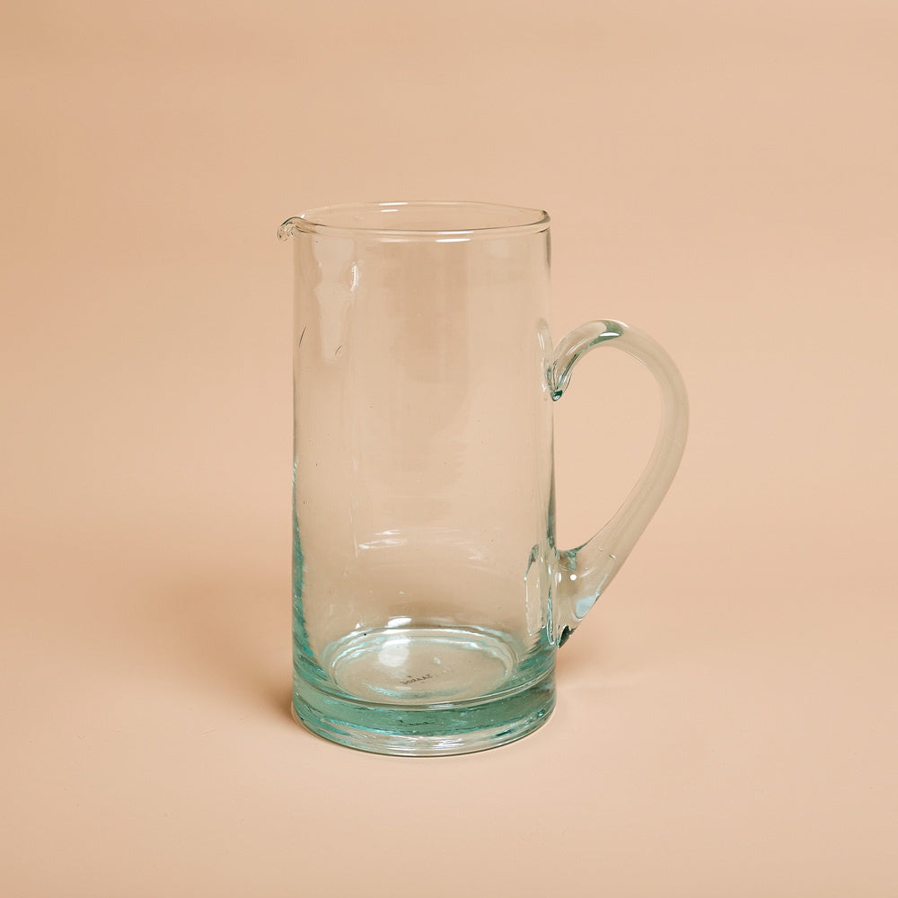 Carafe with handle - clear