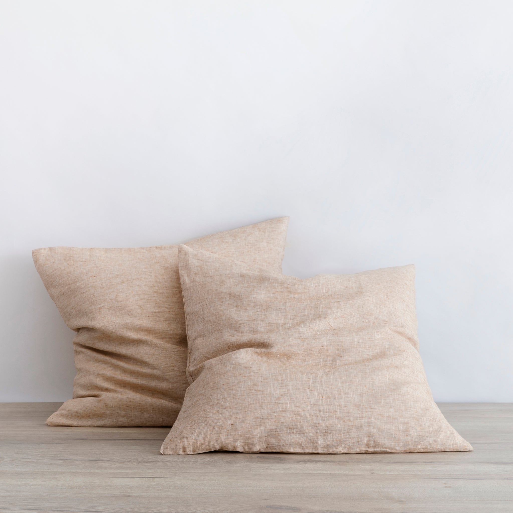 Set of 2 Linen Euro Pillowcases