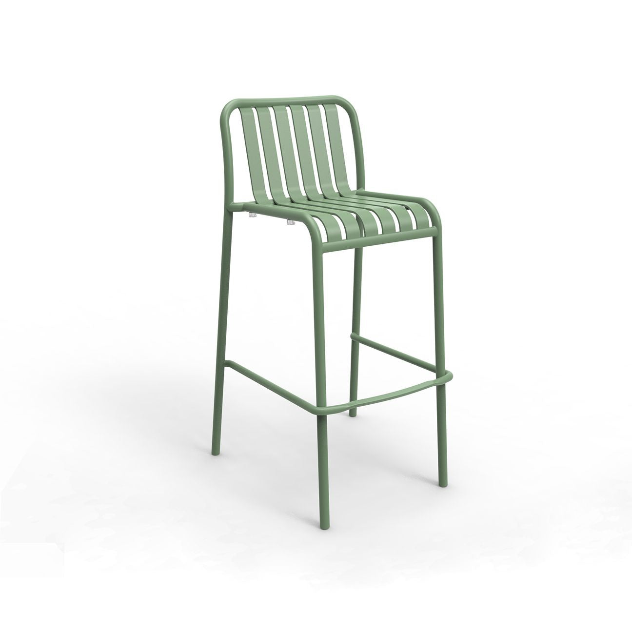 green Outdoor bar stool durable by zaneti sold in Geelong 