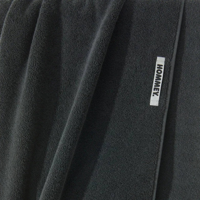 Hommey Towel - Charcoal