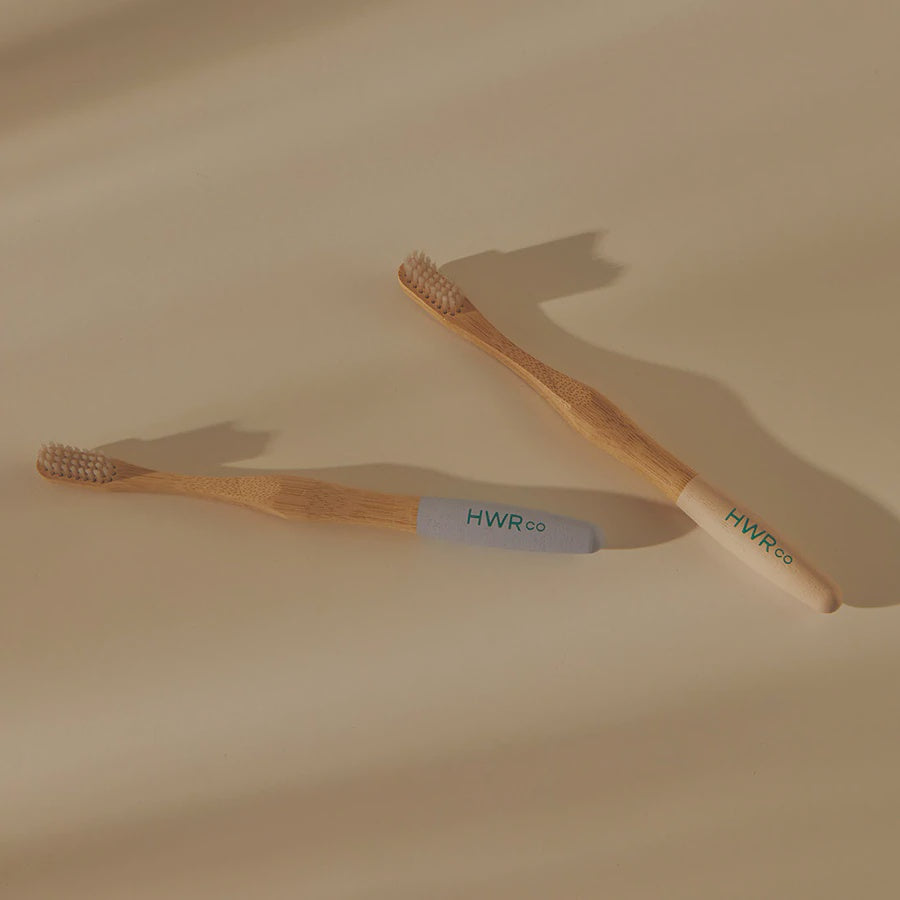 Sustainable Bamboo Soft Toothbrush 2 Pack