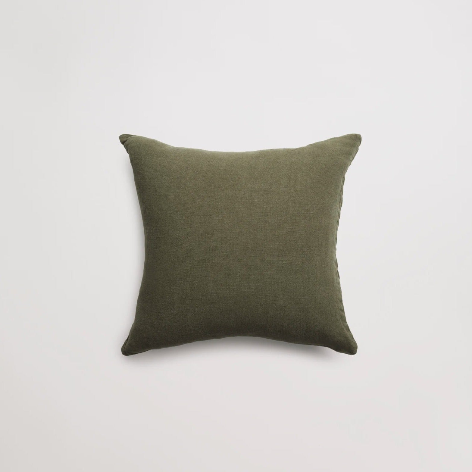 Linen Cushions - Khaki