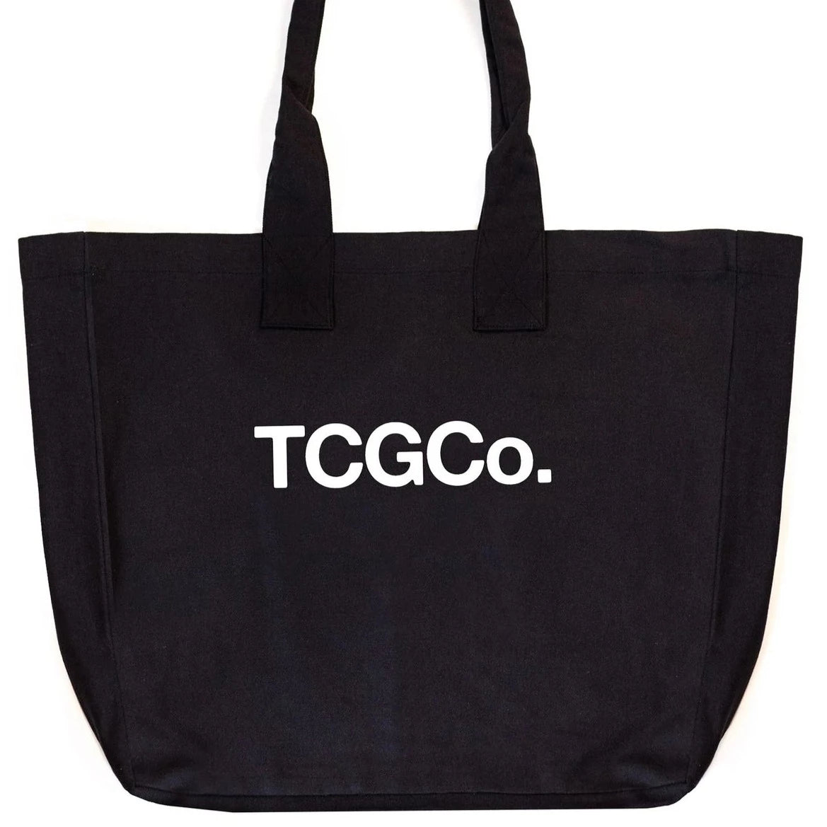 100% Recycled Cotton Market Tote - TCGCo Logo