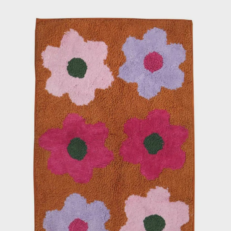 Flowerbed Bath Mat Good Huis Co