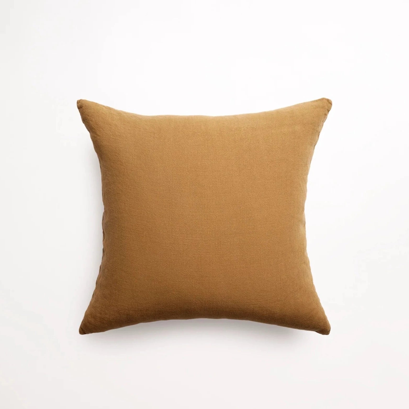 Linen Cushions - Ochre