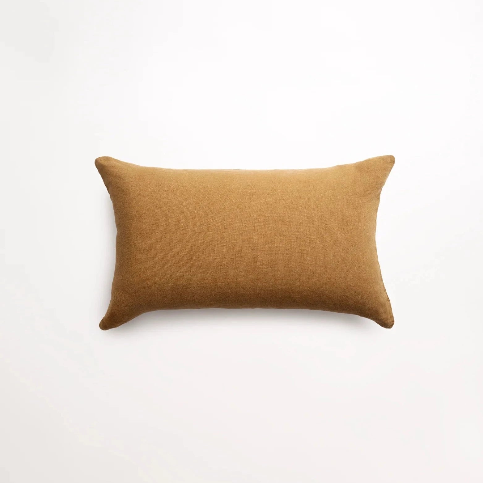 Linen Cushions - Ochre