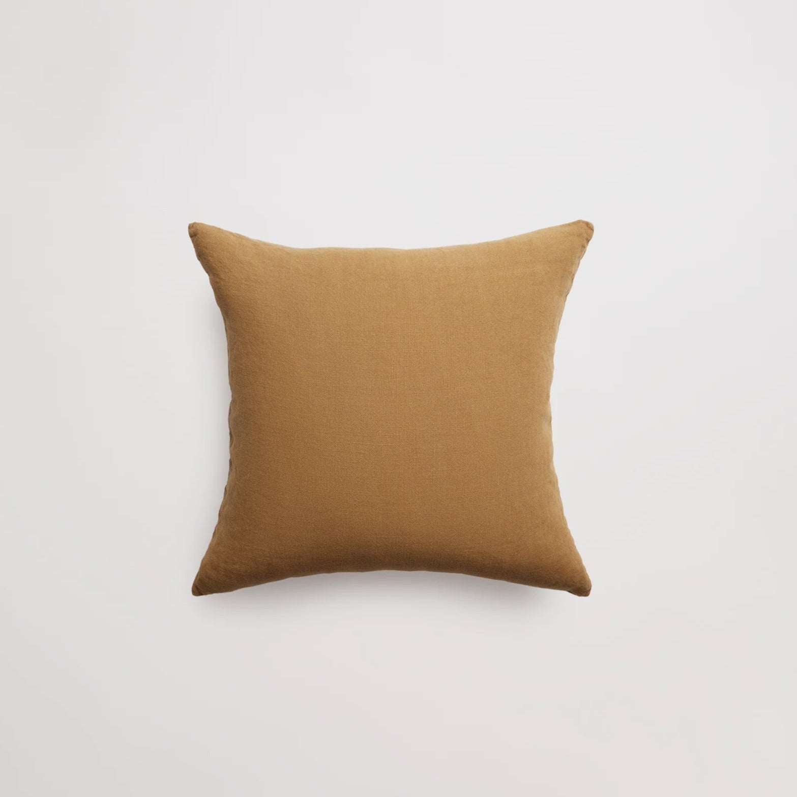 Linen Cushions - Ochre