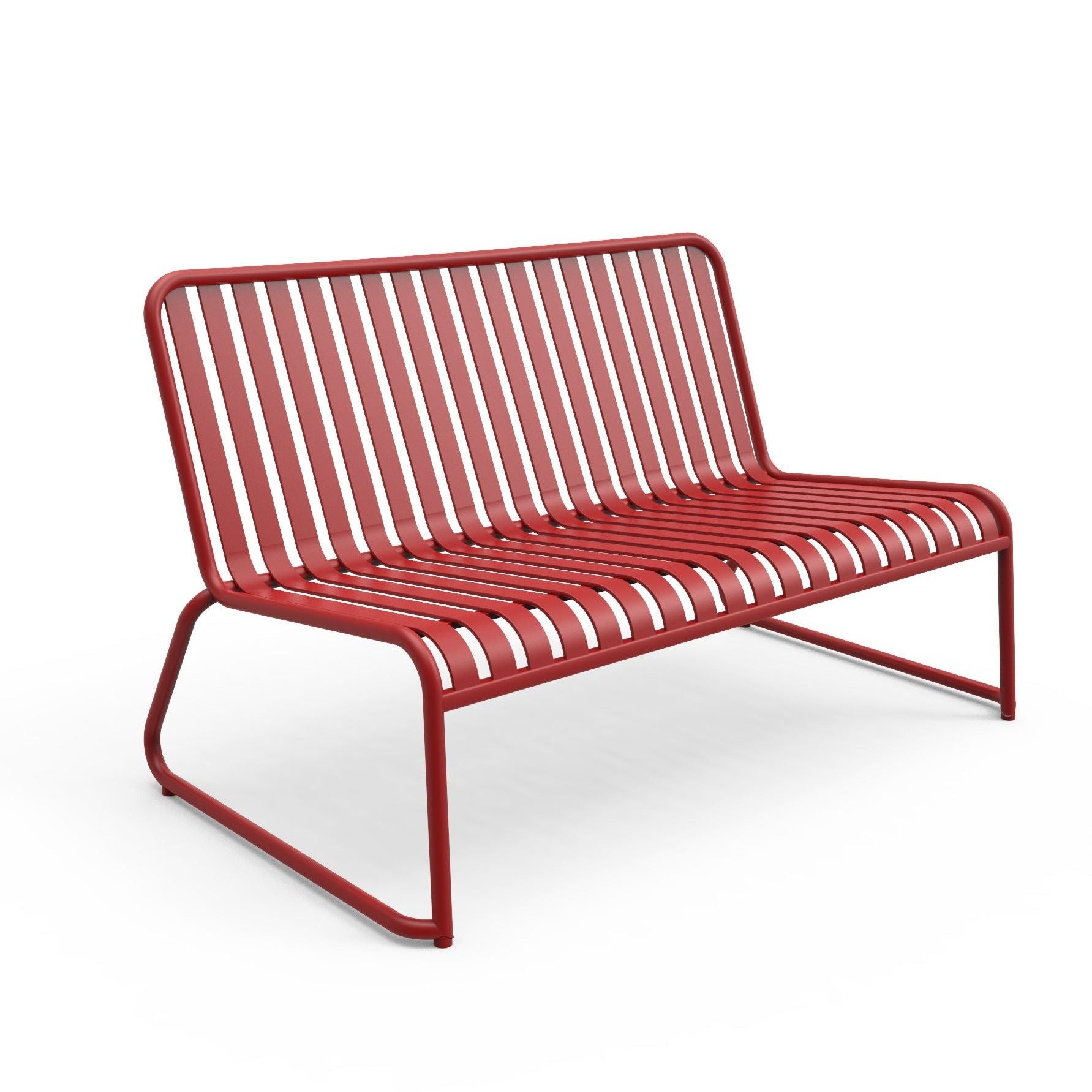 Red outdoor brighton lounge by zaneti