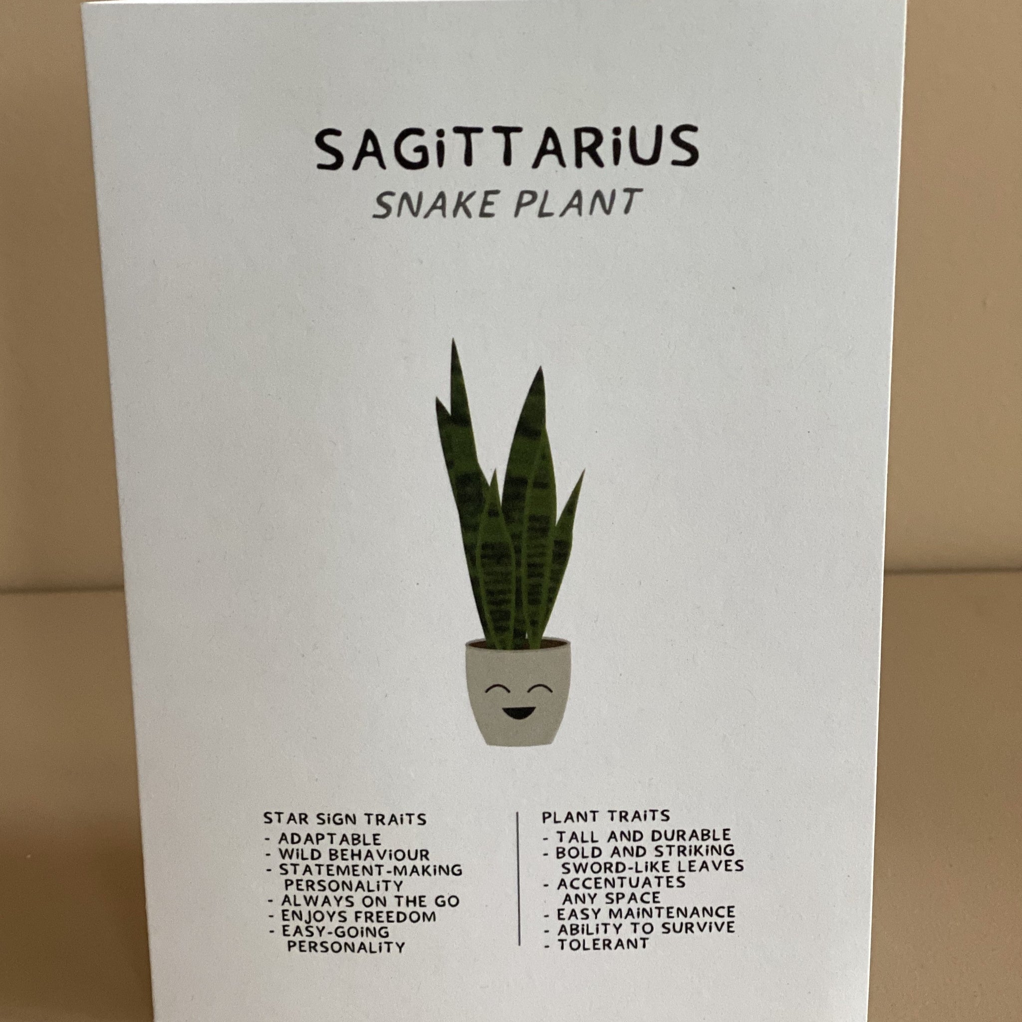 Plant x Zodiac Sagittarius Gift Card
