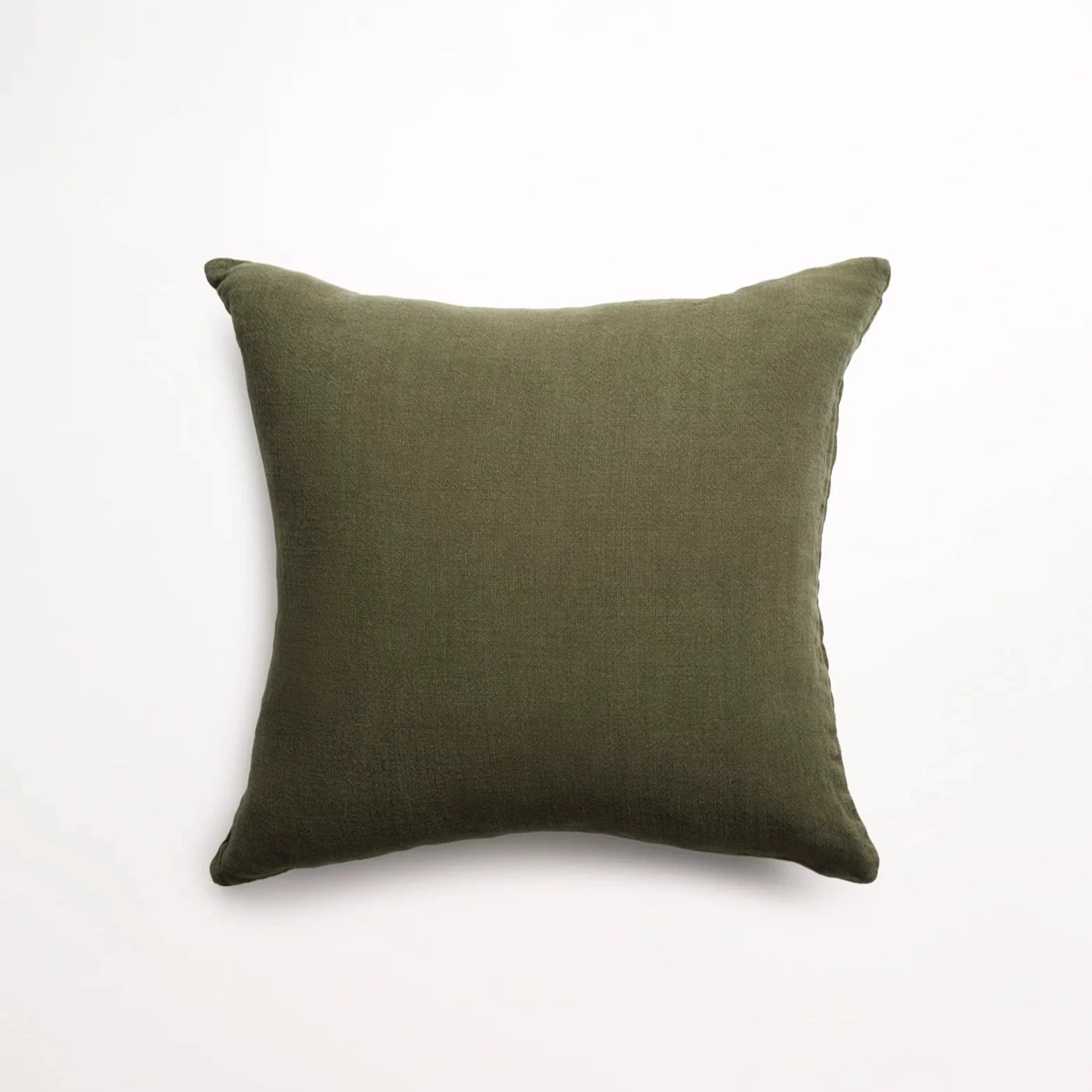 Linen Cushions - Khaki