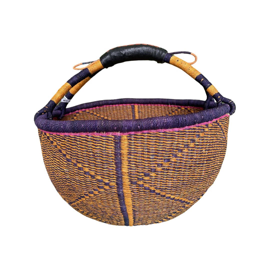 Large Round Basket Approx. 45cm - Coloured